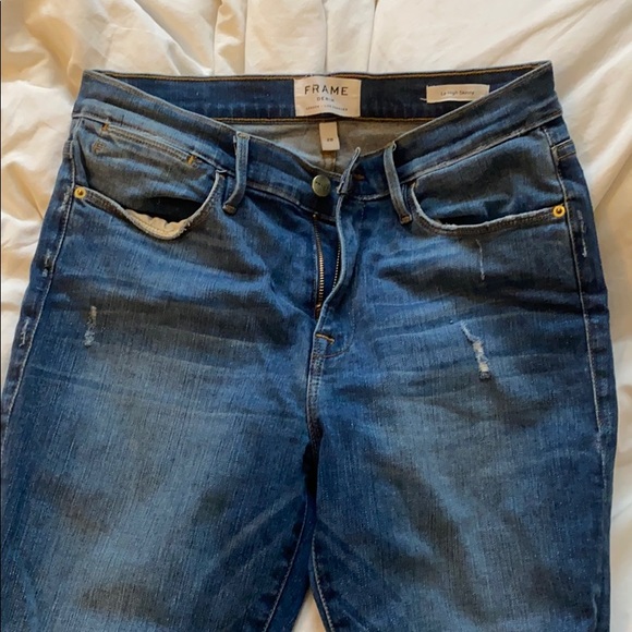 Frame Denim Denim - Frame le high skinny gusset 28
